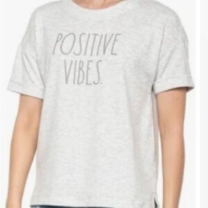 Positive Vibes Rae Dunn Size Small T Shirt